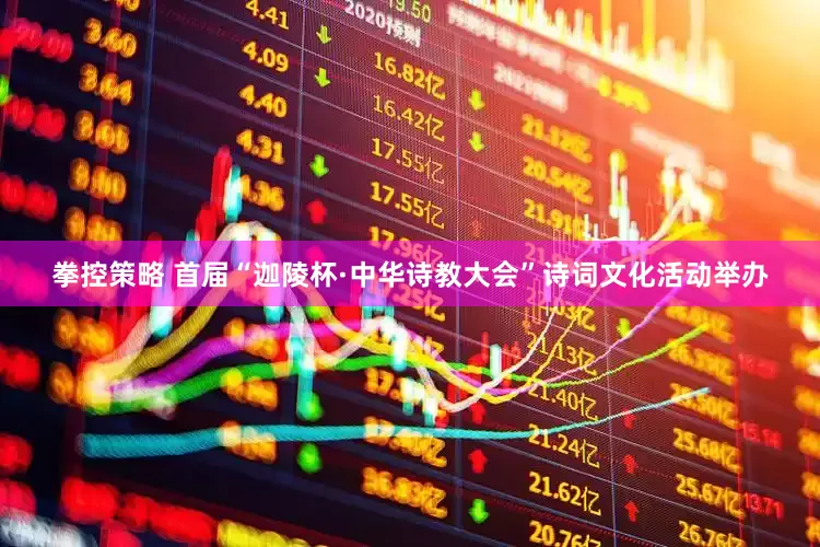 拳控策略 首届“迦陵杯·中华诗教大会”诗词文化活动举办