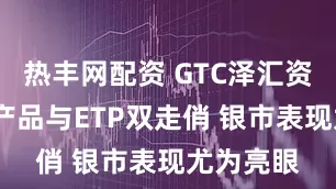 热丰网配资 GTC泽汇资本:金银产品与ETP双走俏 银市表现尤为亮眼