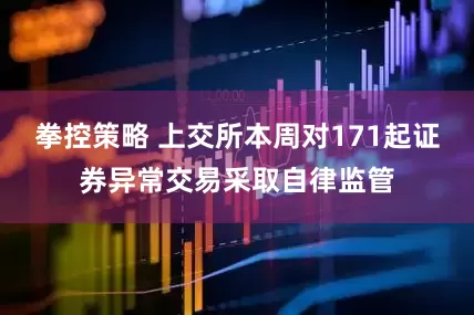 拳控策略 上交所本周对171起证券异常交易采取自律监管